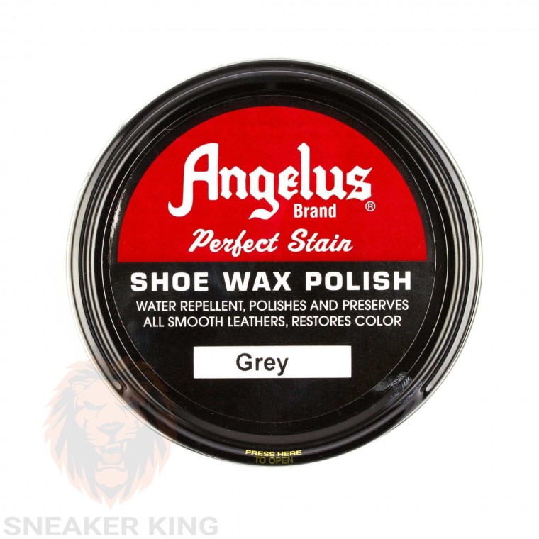 Віск для шкіри Angelus shoe wax Grey (сірий) made in USA